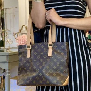 💎✨Authentic✨💎Louis Vuitton Monogram Cabas Piano Tote Bag